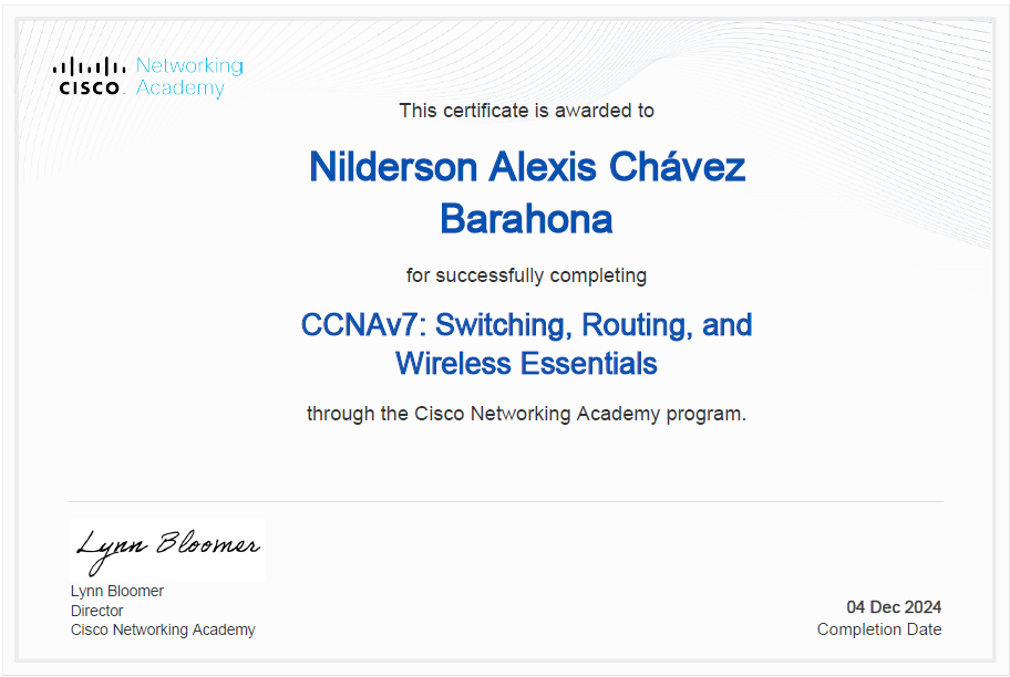 CCNA SRWE